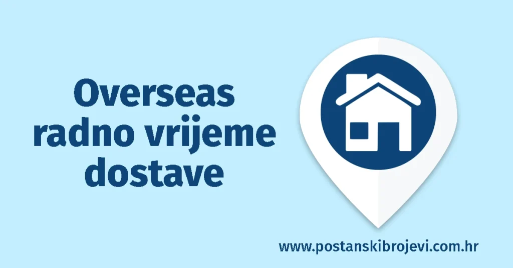Overseas radno vrijeme dostave